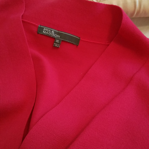 Rose Knit Cardigan_Button Cuffed Elbow Sleeve - Picture 3 of 8